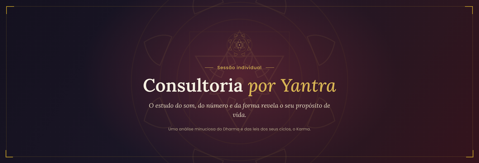 Consultoria por Yantra